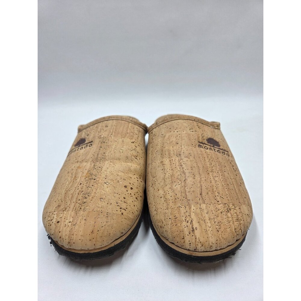 Montado Portugal Cork Slippers Euro Size 44 Unisex Slip On Mules New without Tag
